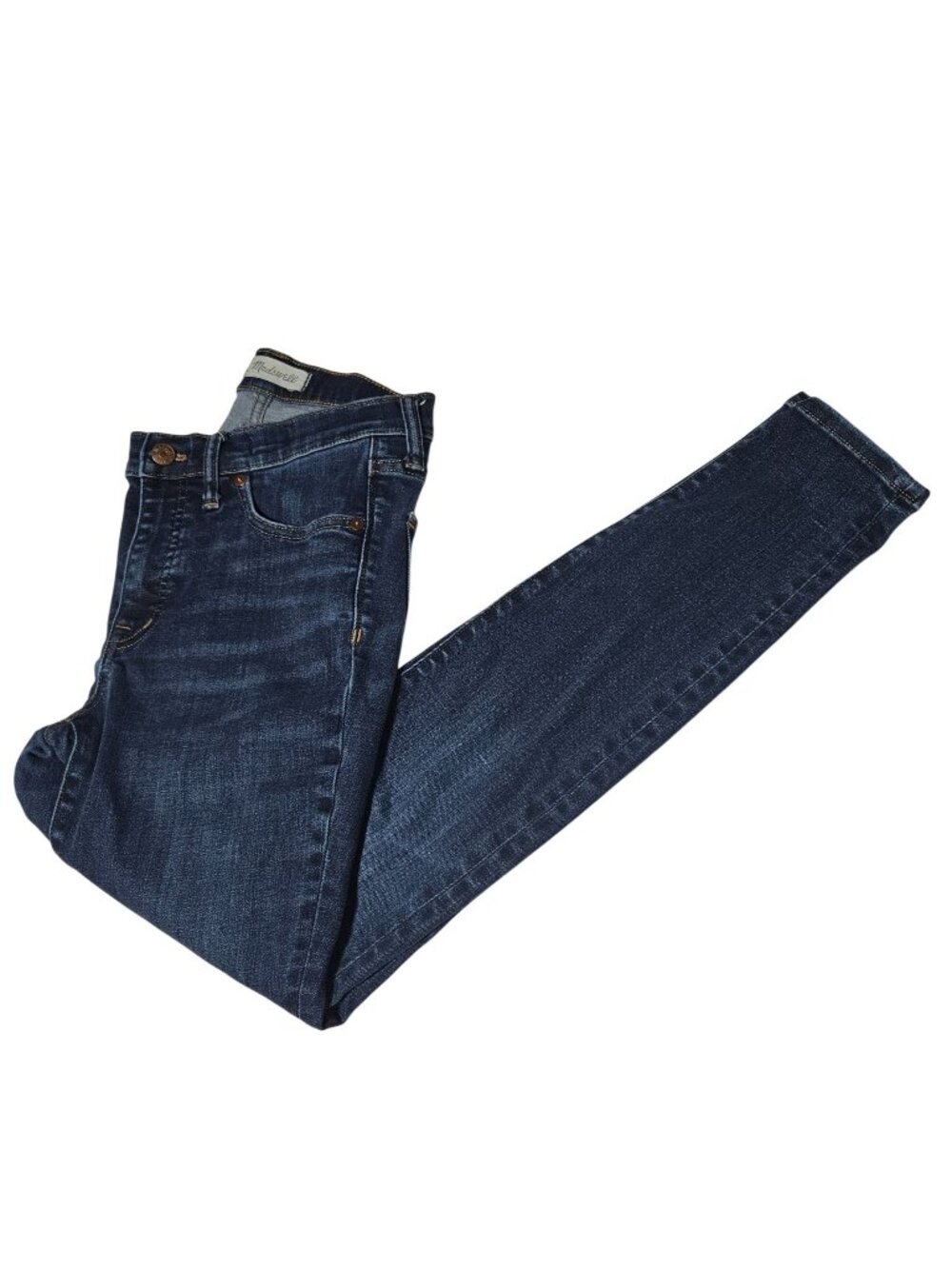 Madewell 9 Inch High Rise Skinny Jeans Womens Size 28 Dark Wash Denim Pants